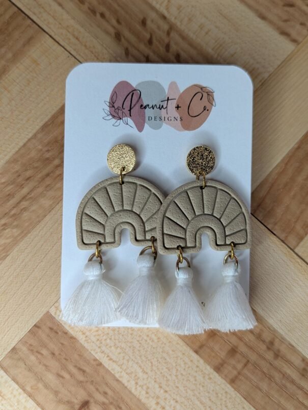 Neutral Grecian Dangles