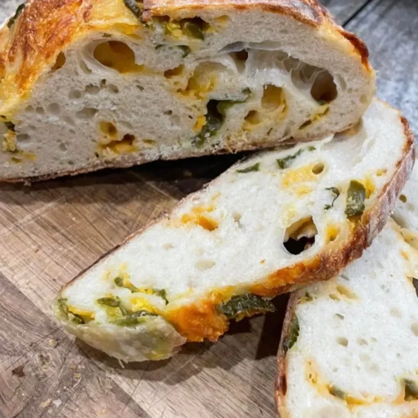 Jalapeno Cheddar Sourdough