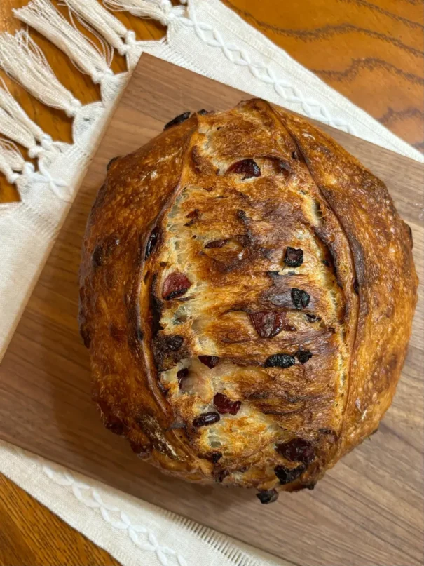 Cranberry Orange Sourdough