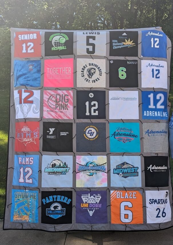 PRE-ORDER Custom T-Shirt quilt - Full