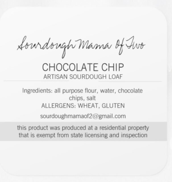 Chocolate Chip Sourdough Loaf - Image 3