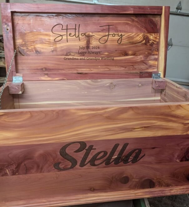 Wooden Cedar Chest - Image 2