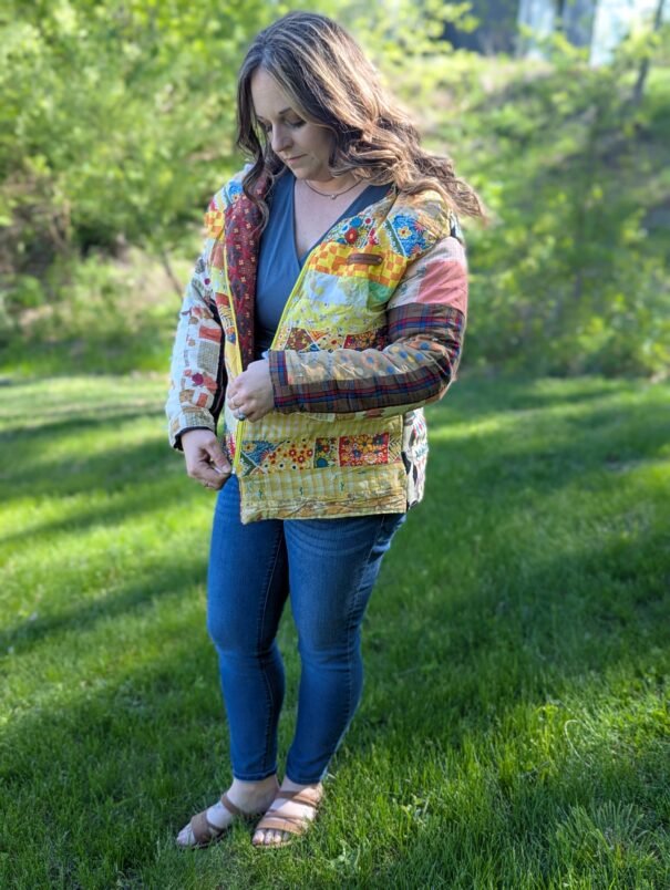 Bright Quilted Coat
