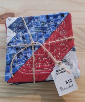 quilted coasters