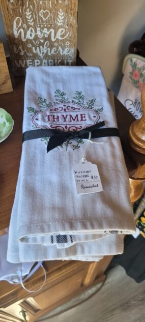 kitchen towel set of 6