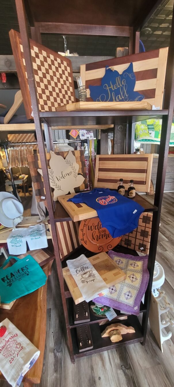 variation of wood cutting boards